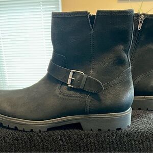 Aldo Black Leather Men's Boots
